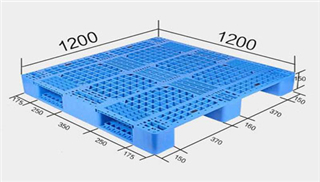 1212網格川字HDPE托盤